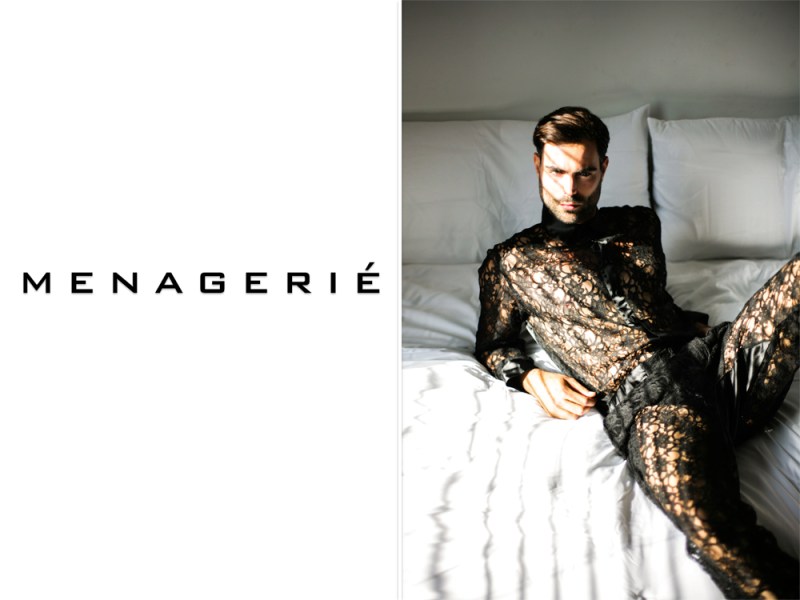 MENAGERIÉ introduces a new era of male intimates and loungewear that combines masculine styling with fabrics traditionally reserved only for the most elegant ladies’ underwear. Providing a unique collection of lingerie exclusively for men.