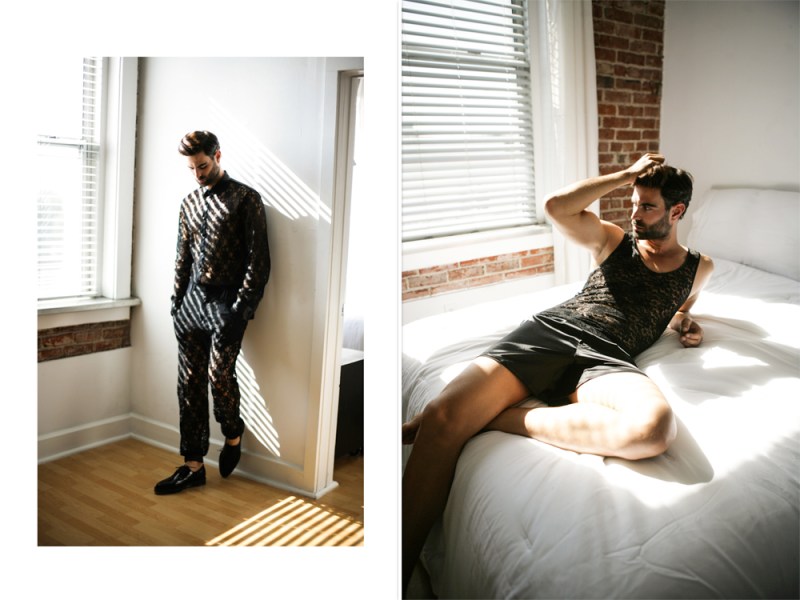 MENAGERIÉ introduces a new era of male intimates and loungewear that combines masculine styling with fabrics traditionally reserved only for the most elegant ladies’ underwear. Providing a unique collection of lingerie exclusively for men.