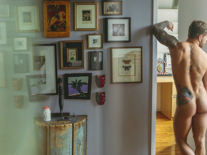 Photography by Menelik Puryear, modeling gorgeous Sam Wiles fo Dominus Magazine, hair by Rob and Creative Director by Kai Jankovic