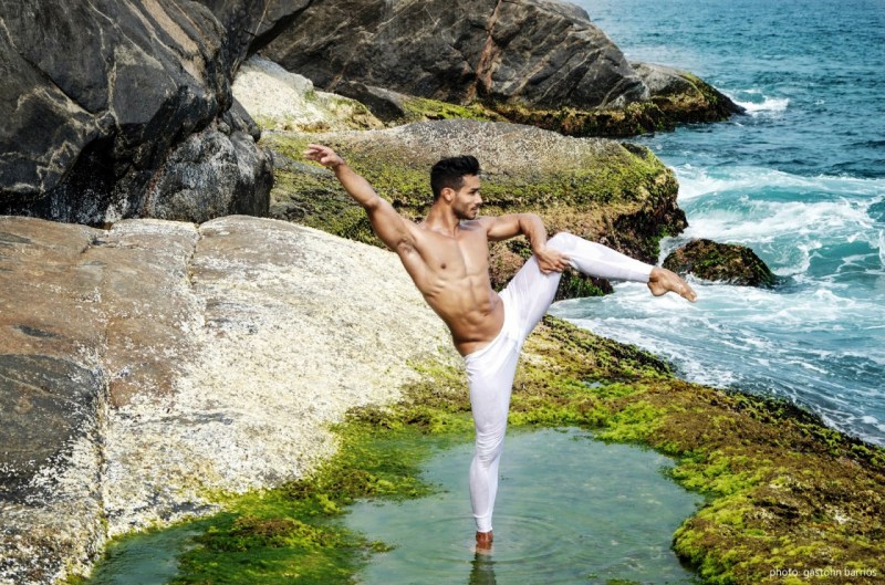 Another sublime set by Photographer Gastohn Barrios with male model Mario Beckman in "Body Language"