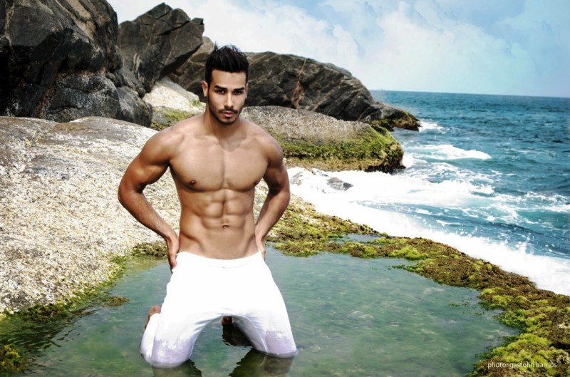 Another sublime set by Photographer Gastohn Barrios with male model Mario Beckman in "Body Language"