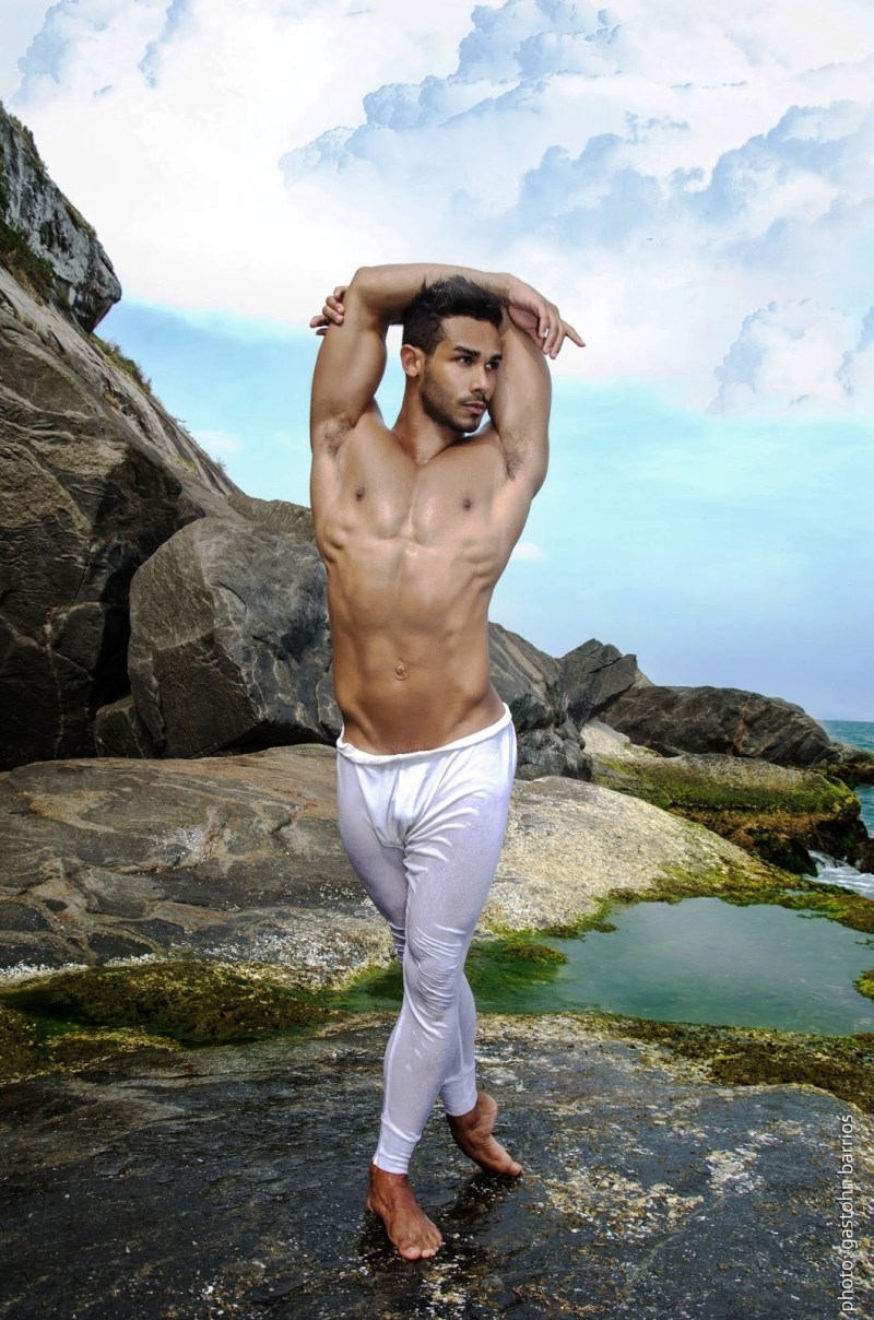 Another sublime set by Photographer Gastohn Barrios with male model Mario Beckman in "Body Language"