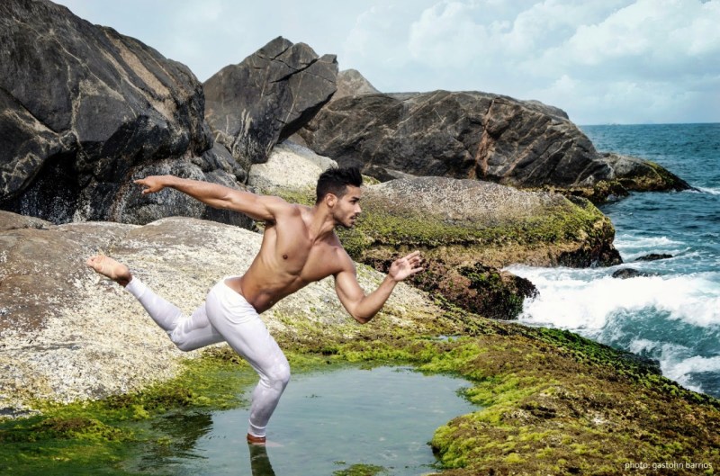 Another sublime set by Photographer Gastohn Barrios with male model Mario Beckman in "Body Language"