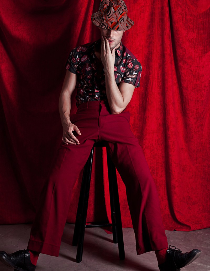 Beautiful set production and a really nice session this is the work of photographer and styling Rxandy Capinpin with male model Lucas Alves from Ideal People. Styling associate by Paris De Las Alas and photography associate by Christina Zabat.