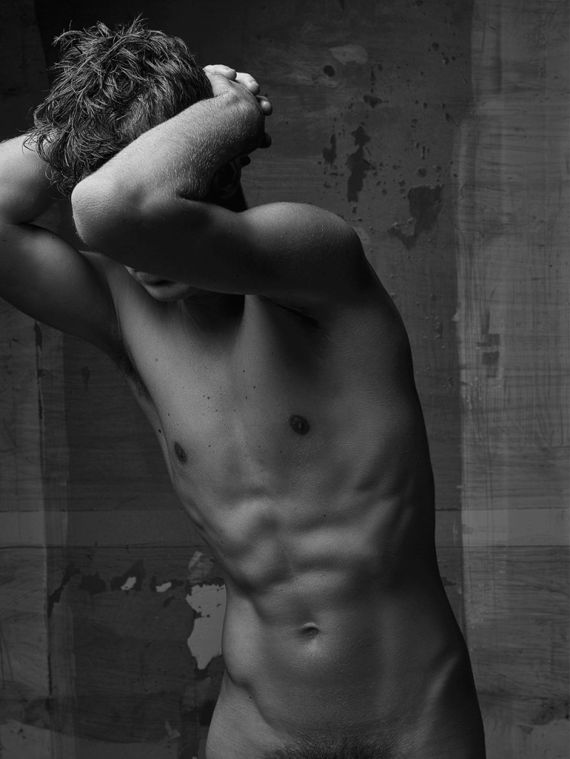 Portrait series by model Allan Lenartowicz shooting by Sergio Rezende.