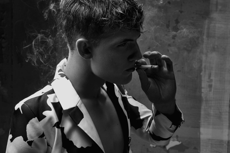 Portrait series by model Allan Lenartowicz shooting by Sergio Rezende.