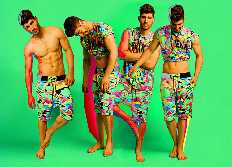 Last editorial by Karim Konrad with Models Jovan Tafa, Nandor Bardos and Michel Dias in Shanghai for Kaltblut Magazine.