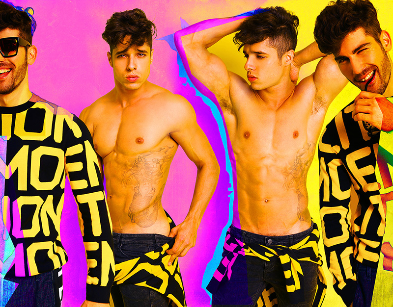 Last editorial by Karim Konrad with Models Jovan Tafa, Nandor Bardos and Michel Dias in Shanghai for Kaltblut Magazine.