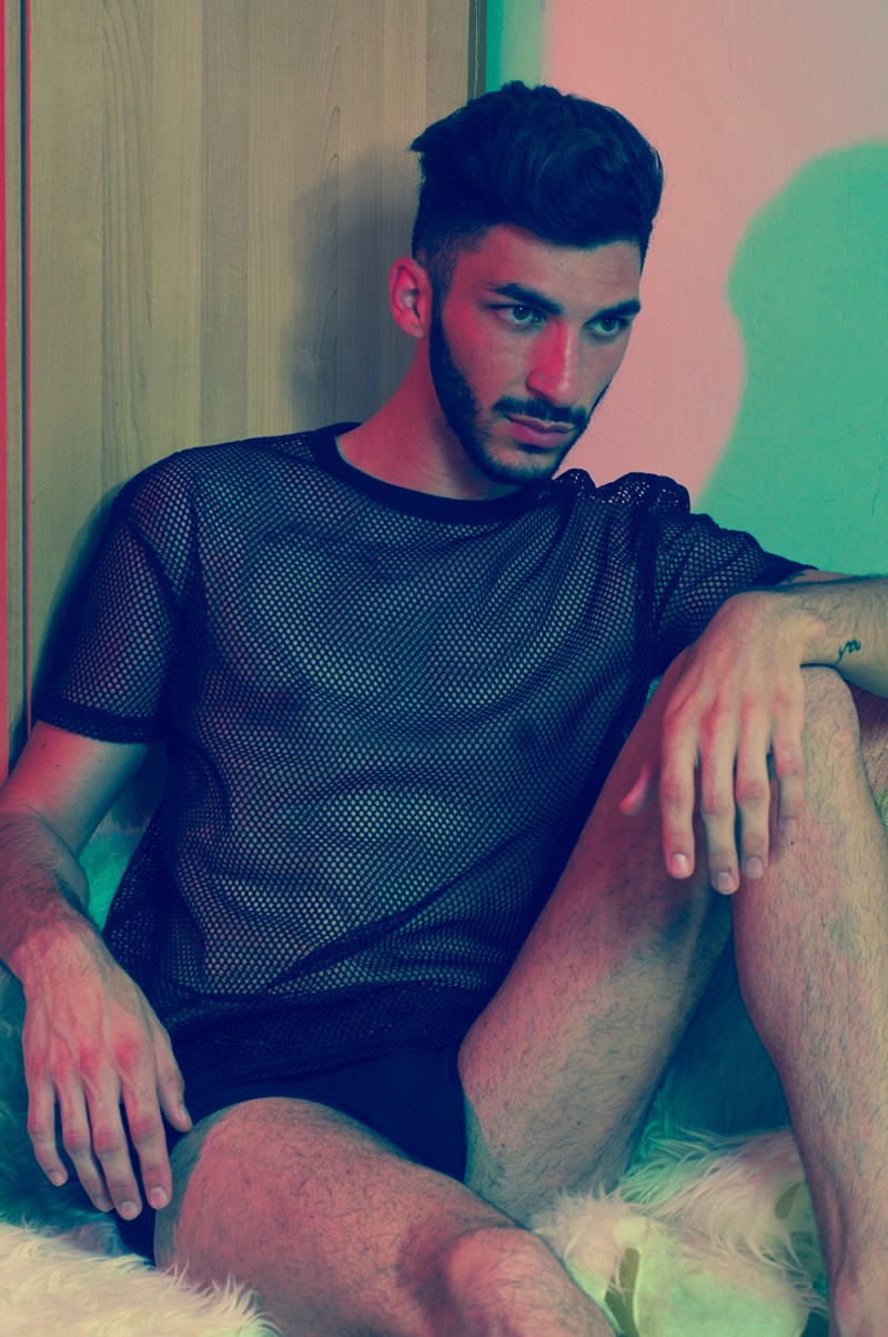 Meet hot new male model Manuel Colarusso by Ryan Del Espiritu Santo.
