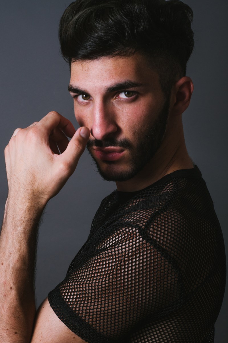 Meet hot new male model Manuel Colarusso by Ryan Del Espiritu Santo.