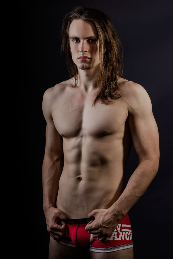 Meet new up and coming model Sean Triffett in a shot portrayed by alan Tan