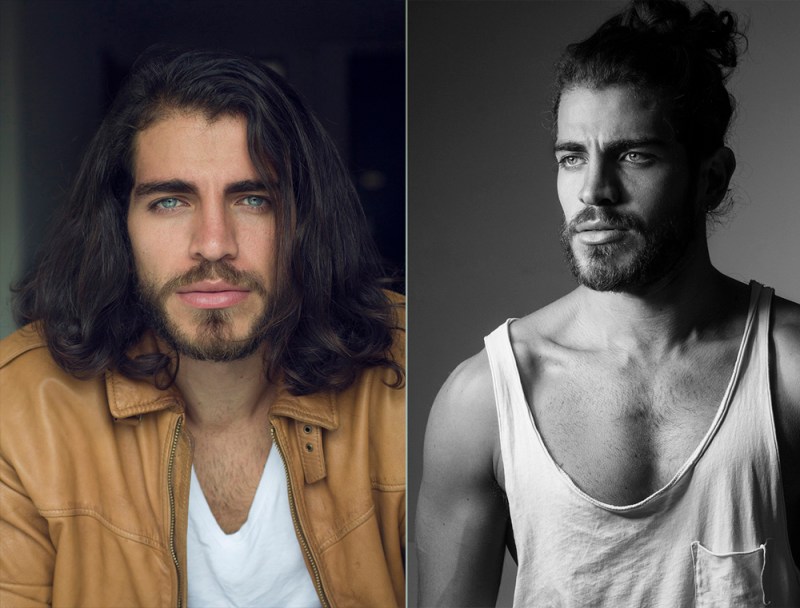 Featuring a beautiful stunning new face Alberto snapped by talented Luis De La Luz, Alberto is currently at New Icon Models, bearded face, long hair and fit body has all the required elements to hook up the scene.