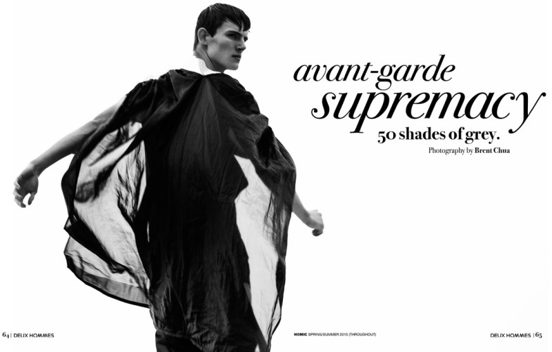 Avant Garde Supremacy; 50 Shades of Grey by Brent Chua 