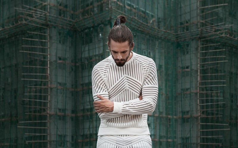 We have the new shots from the image campaign for the Men's streetwear brand MASS by designer Mass Luciano, who is based out of Hong Kong, stunning images taken by photographer Antoni d’Esterre.