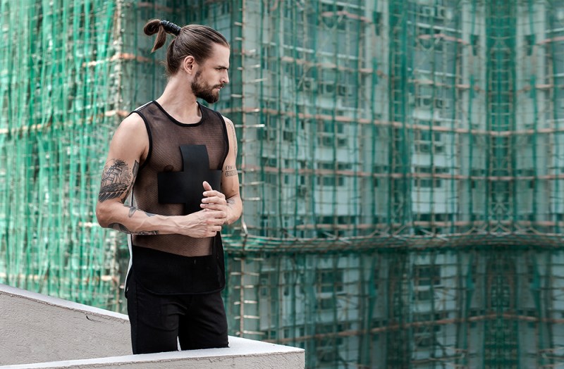 We have the new shots from the image campaign for the Men's streetwear brand MASS by designer Mass Luciano, who is based out of Hong Kong, stunning images taken by photographer Antoni d’Esterre.