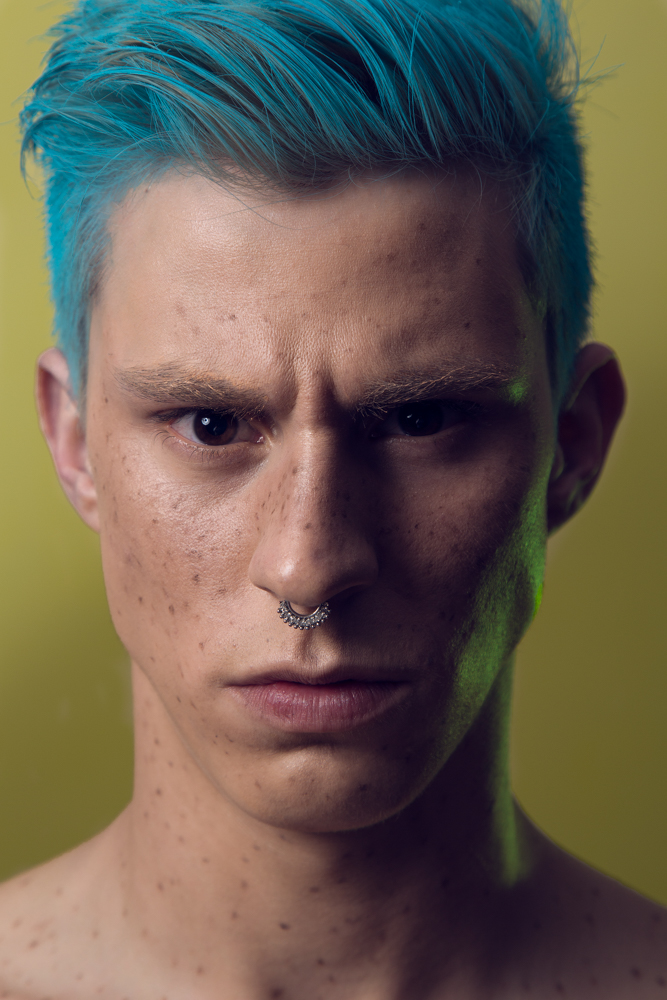 Beauty portrait taken by photographer René de la Cruz featuring Paul Walker from New Models Agency.