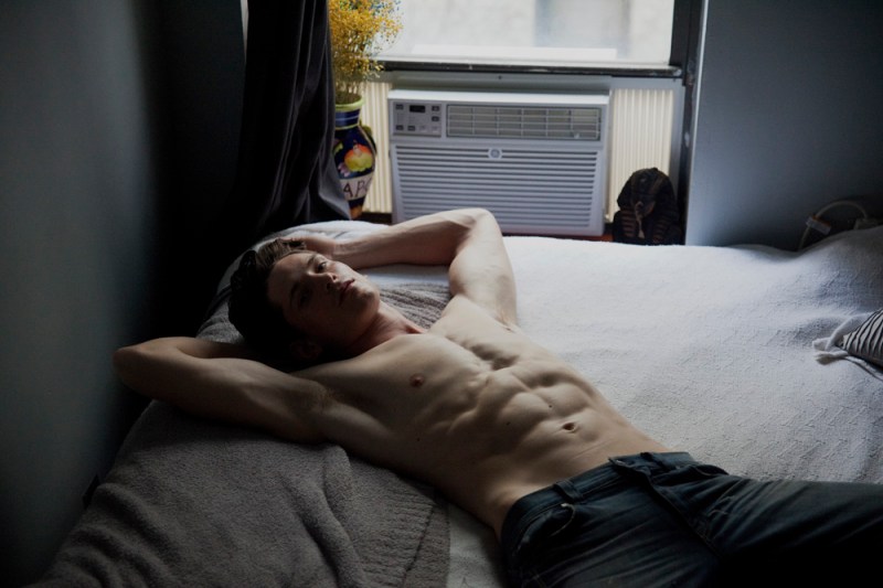 Must see these mighty 32 shots taken by Sean P. Watters you will never forget cause they are amazing, have the classic style from Watters his only way to capture every shot. In this time he worked with Fusion Models based in NY featuring these guys the blond one is Miles Montierth and the brunette is Tres Wuerffel. Both from Fusion. All clothes are by Rafi and Olga and TOPMAN.